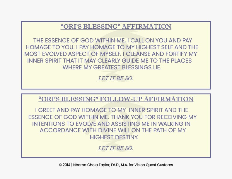 Signature Affirmation Cards (TM) {FULL SET of 10!}