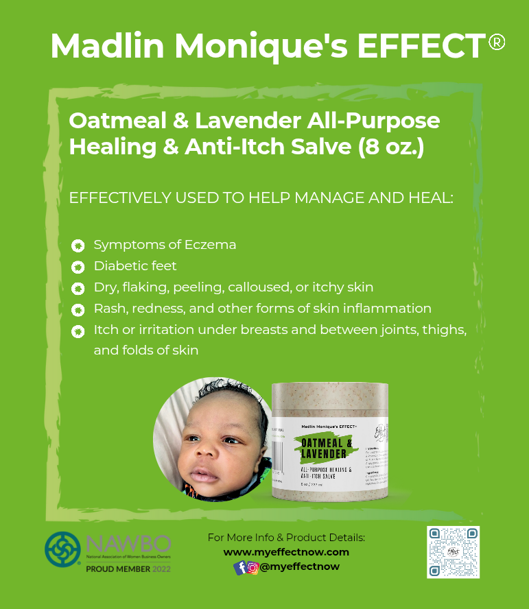 Oatmeal & Lavender All-Purpose Healing & Anti-itch Salve (8 oz.)