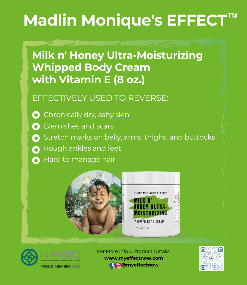 Milk n' Honey Ultra-Moisturizing Whipped Body Cream with Vitamin E (8 oz.)