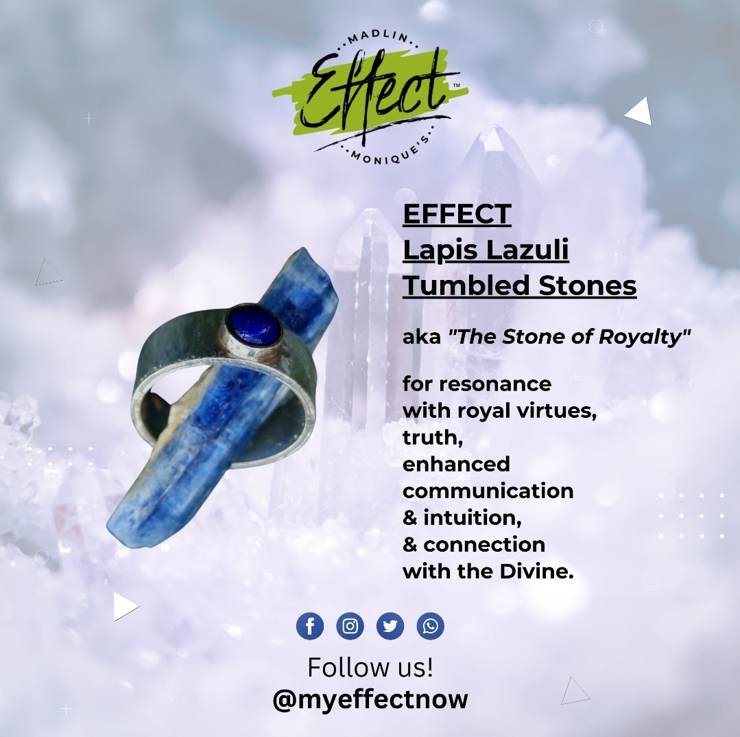 EFFECT Lapis Lazuli [.5oz Gift Bag of Mini-Crystals]