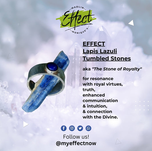 EFFECT Lapis Lazuli [.5oz Gift Bag of Mini-Crystals]