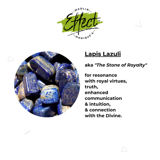 EFFECT Lapis Lazuli [.5oz Gift Bag of Mini-Crystals]
